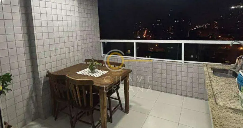 Apartamento com 2 suítes à venda, 103 m² por R$ 600.000 - Vila Assunção - Praia Grande/SP