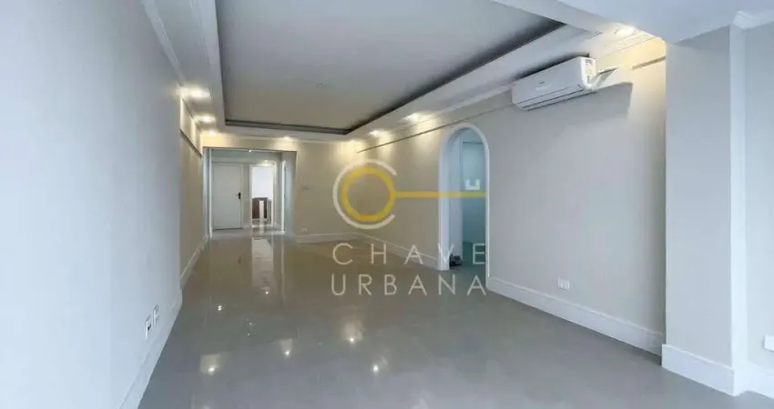 Apartamento com 2 dormitórios para alugar, 120 m² por r$ 7.000,00/mês - aparecida - santos/sp