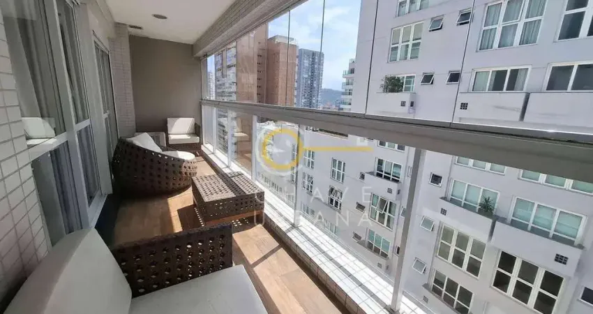 Apartamento com 1 dormitório para alugar, 57 m² por r$ 4.900,20/mês - gonzaga - santos/sp