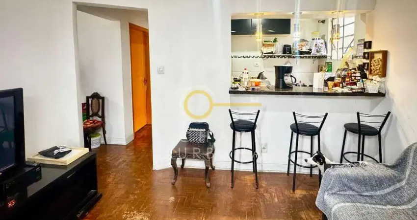 Apartamento com 2 dormitórios à venda, 63 m² por r$ 426.000,00 - aparecida - santos/sp