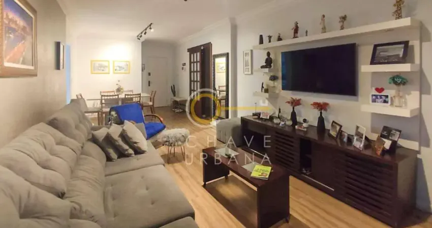 Apartamento com 3 dormitórios à venda, 130 m² por r$ 580.000,00 - campo grande - santos/sp