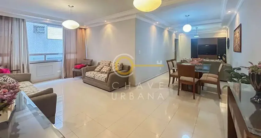 Apartamento com 3 dormitórios à venda, 147 m² por r$ 850.000,00 - embaré - santos/sp