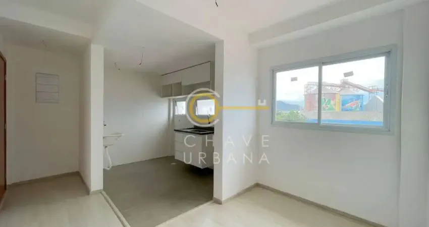Apartamento com 2 dormitórios à venda, 39 m² por r$ 375.000,00 - estuário - santos/sp