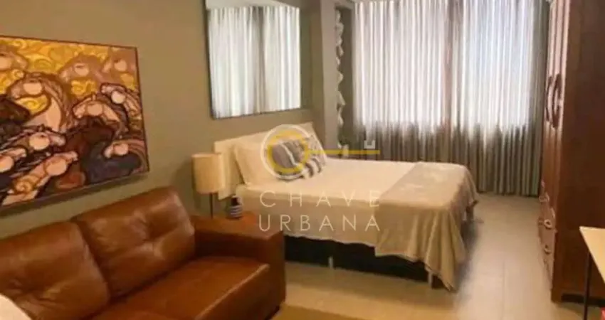 Kitnet com 1 dormitório à venda, 30 m² por r$ 350.000,00 - boqueirão - santos/sp