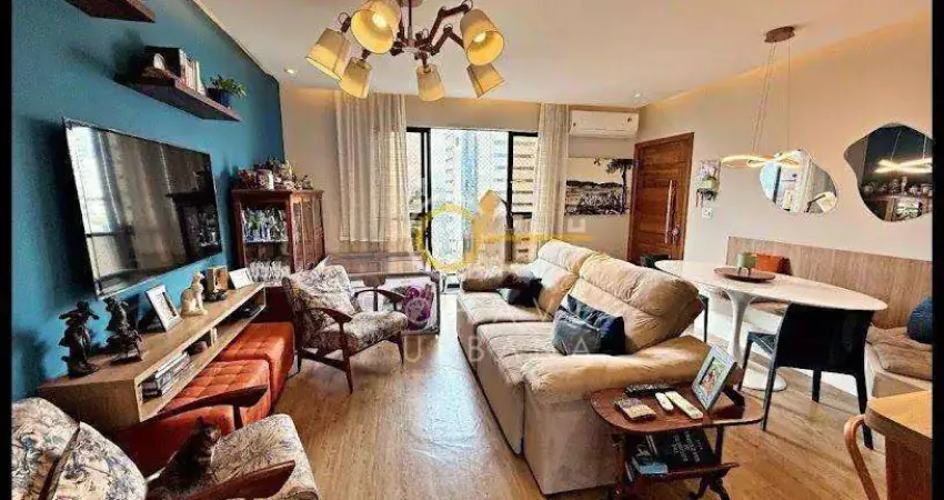 Apartamento com 2 dormitórios à venda, 96 m² por r$ 750.000,00 - boqueirão - santos/sp