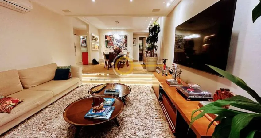 Apartamento com 3 dormitórios à venda, 176 m² por r$ 1.900.000,00 - pompéia - santos/sp