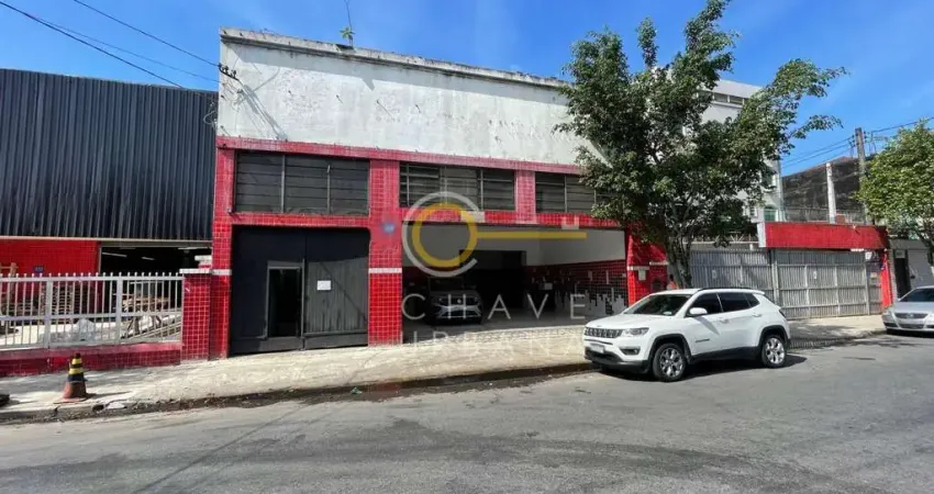 Galpão para alugar, 395 m² por r$ 12.000,02/mês - centro - santos/sp