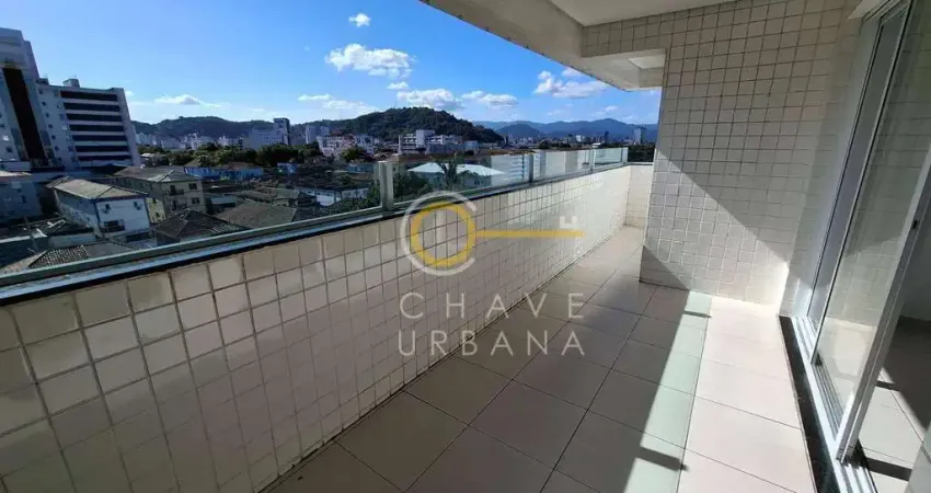 Apartamento com 2 dormitórios para alugar, 66 m² por r$ 3.600,20/mês - macuco - santos/sp
