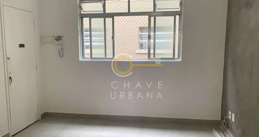 Apartamento com 2 dormitórios à venda, 69 m² por r$ 400.000,00 - embaré - santos/sp