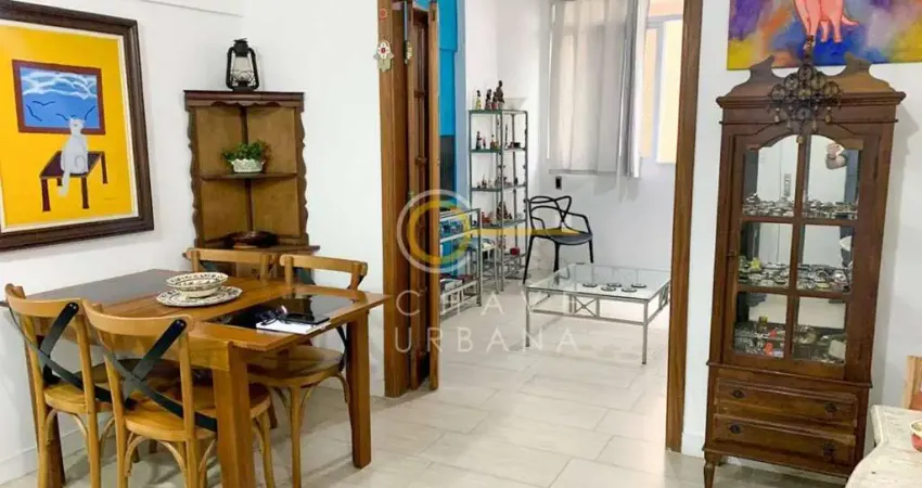 Apartamento com 1 dormitório à venda, 61 m² por r$ 435.000,00 - embaré - santos/sp