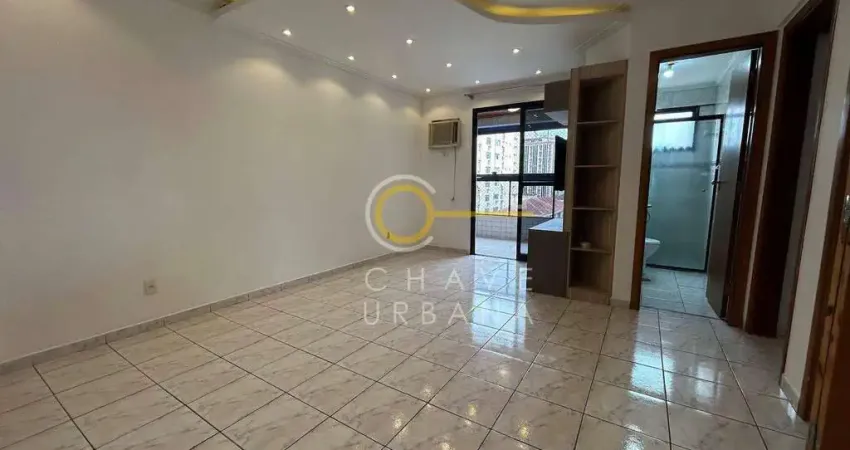 Apartamento com 1 dormitório à venda, 54 m² por r$ 480.000,00 - embaré - santos/sp