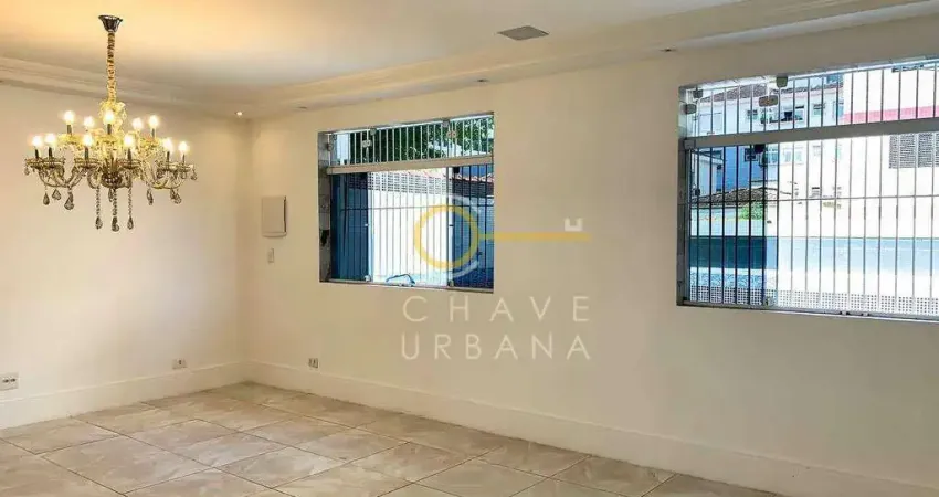 Casa com 4 dormitórios, 230 m² - venda por r$ 1.809.000,00 ou aluguel por r$ 14.455,10/mês - ponta da praia - santos/sp