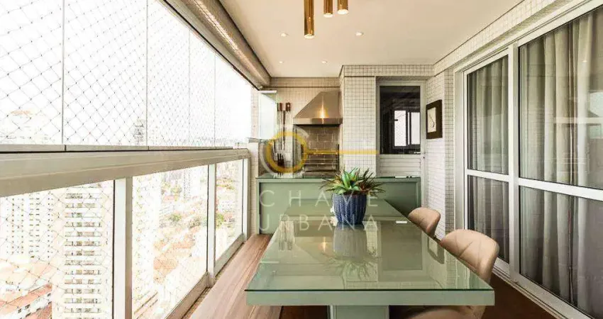 Apartamento com 4 dormitórios à venda, 131 m² por r$ 2.200.000,00 - embaré - santos/sp