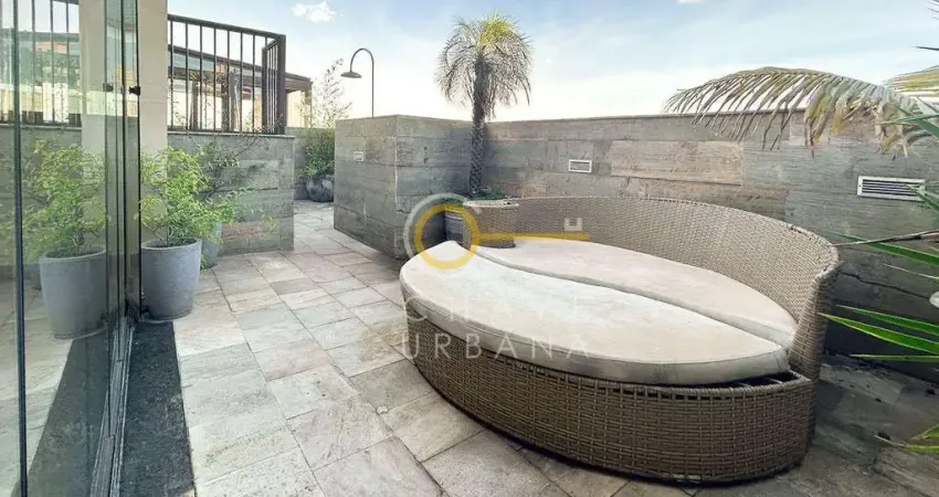 Cobertura com 3 dormitórios à venda, 274 m² por r$ 2.000.000,00 - embaré - santos/sp