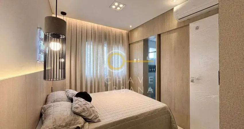 Apartamento com 1 dormitório à venda, 50 m² por R$ 730.000,00 - Boqueirão - Santos/SP