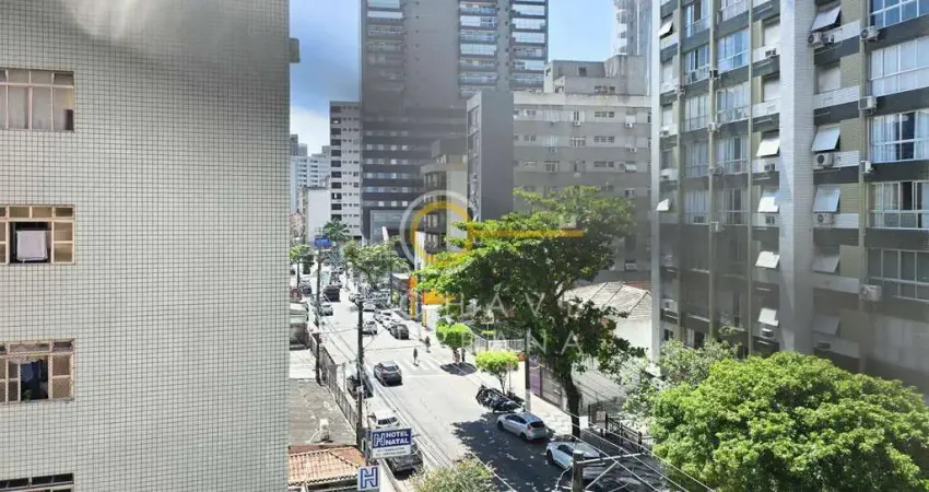Kitnet com 1 dormitório à venda, 39 m² por R$ 280.000,00 - Gonzaga - Santos/SP