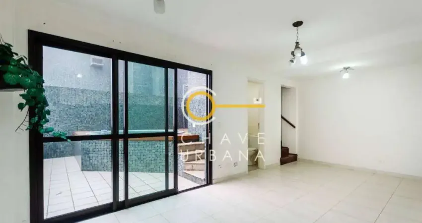 Cobertura com 2 dormitórios à venda, 140 m² por R$ 1.300.000,00 - Pompéia - Santos/SP