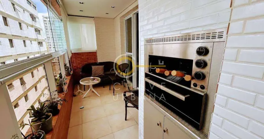 Apartamento com 2 dormitórios à venda, 84 m² por r$ 990.000,00 - vila rica - santos/sp