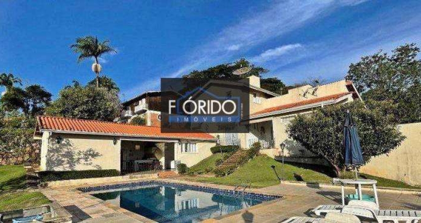 Casa em Condomínio para Venda em Atibaia, Condomínio Flamboyant, 5 dormitórios, 2 suítes, 3 banheiros, 7 vagas