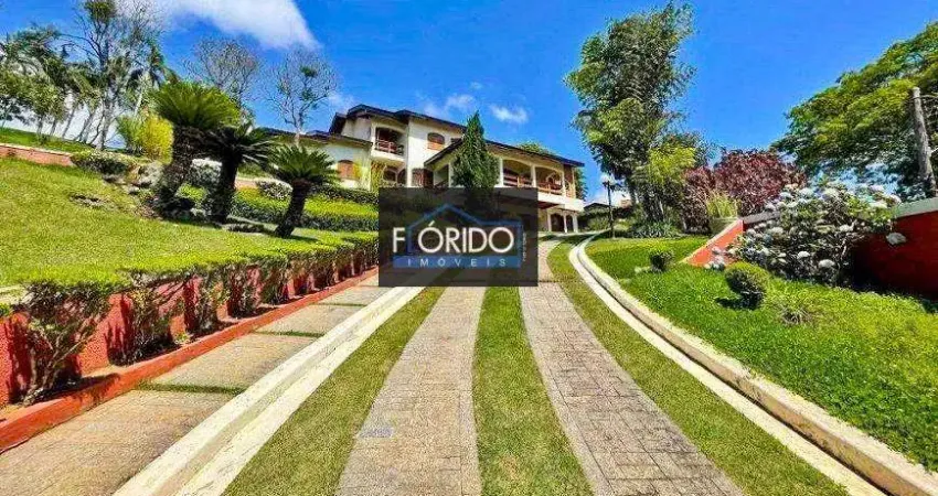Casa em Condomínio para Venda em Atibaia, Condomínio Flamboyant, 4 dormitórios, 4 suítes, 7 banheiros, 10 vagas