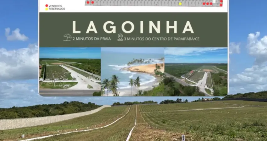 Terreno à venda na Rua Professor Joaquim Braga, 100, Lagoinha, Paraipaba