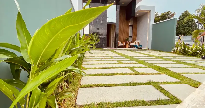 Eusébio casas planas novas e 4 configurações. 3 quartos. piscina opcional.