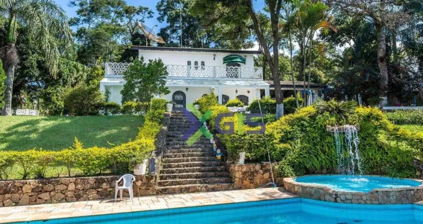 Chácara com 4 dormitórios à venda, 5022 m² por r$ 1.850.000,00 - portão - atibaia/sp