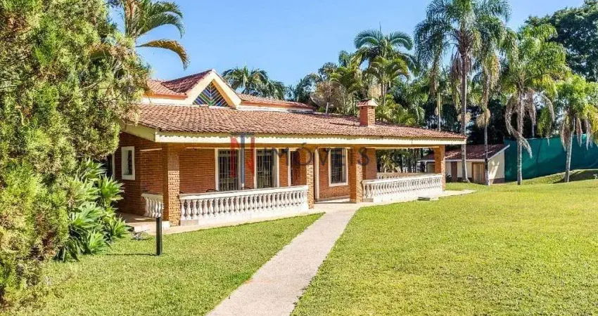 Chácara com 4 dormitórios, 14490 m² - venda por R$ 3.400.000,00 ou aluguel por R$ 16.265,38/mês - R