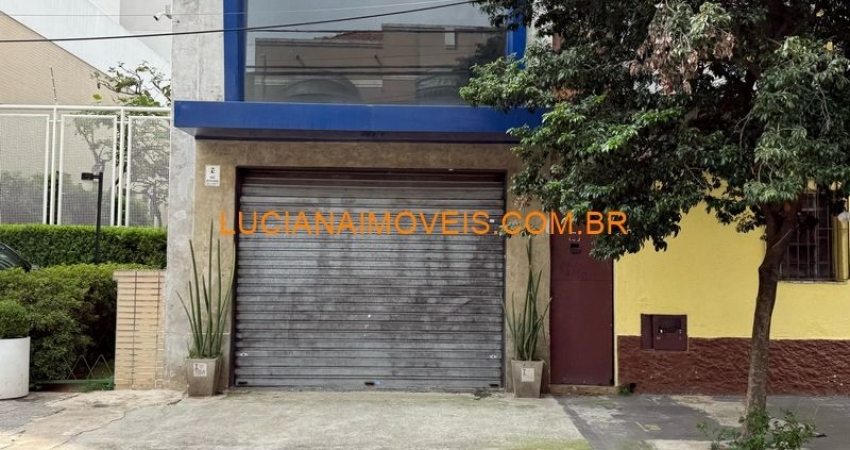 Ponto comercial com 2 salas para alugar na Rua Fábia, Vila Romana, São Paulo