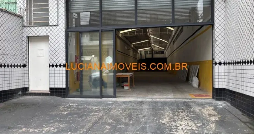 Galpão de 400 m² sendo 300 m3 de vão livre + mesanino na v. leopoldina
