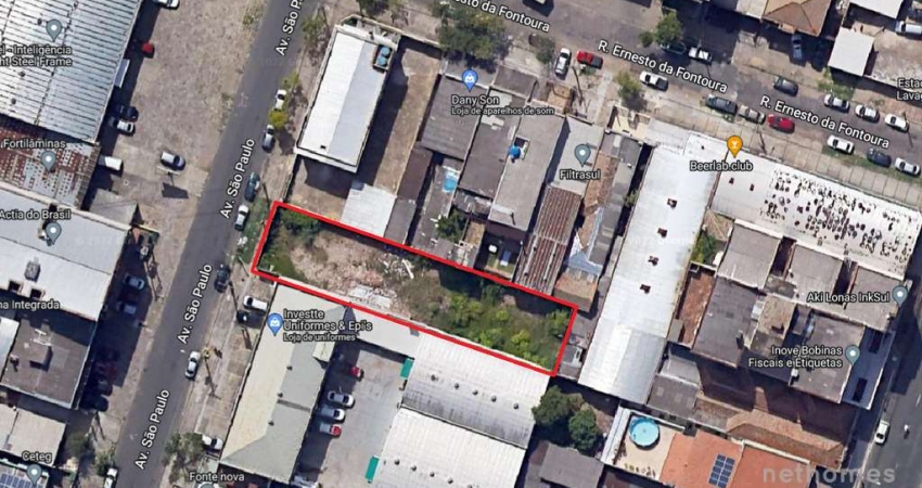 Terreno à venda na Avenida São Paulo, 528, São Geraldo, Porto Alegre