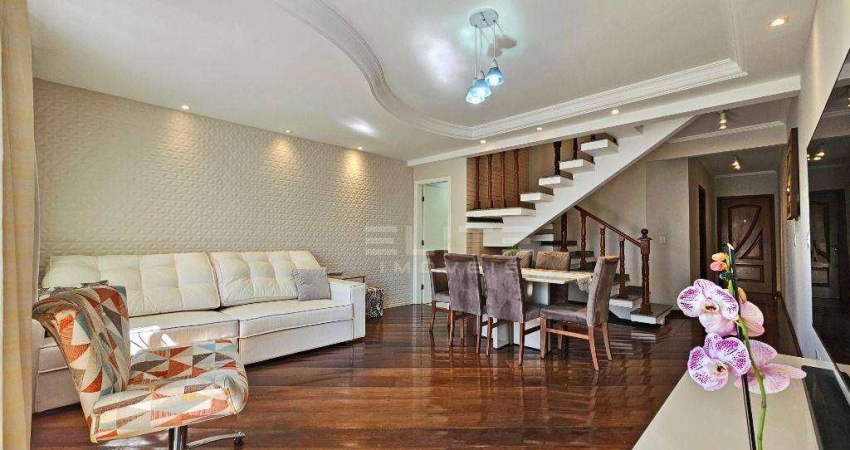 Apartamento Triplex com 3 dormitórios à venda, 189 m² por R$ 995.000,00 - Santa Maria - Santo André/SP