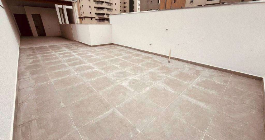 Cobertura com 3 dormitórios à venda, 146 m² por R$ 850.000,00 - Campestre - Santo André/SP