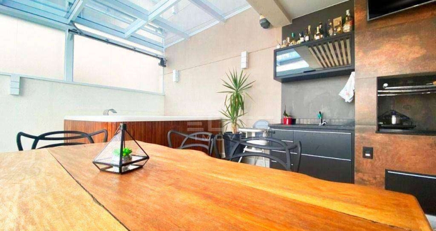Cobertura com 3 dormitórios à venda, 156 m² por R$ 2.127.000,00 - Campestre - Santo André/SP