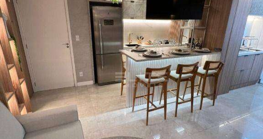 Apartamento à venda, 59 m² por R$ 506.000,00 - Vila Assunção - Santo André/SP