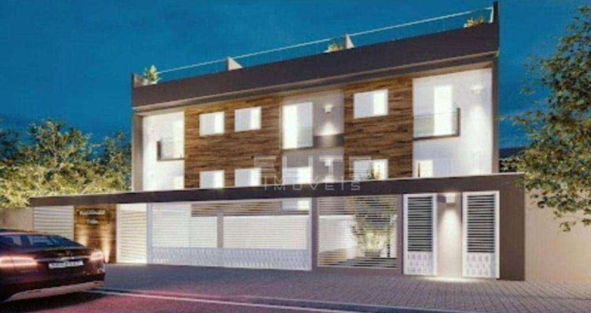 Apartamento com 2 dormitórios à venda, 46 m² por R$ 337.000,00 - Vila Eldízia - Santo André/SP