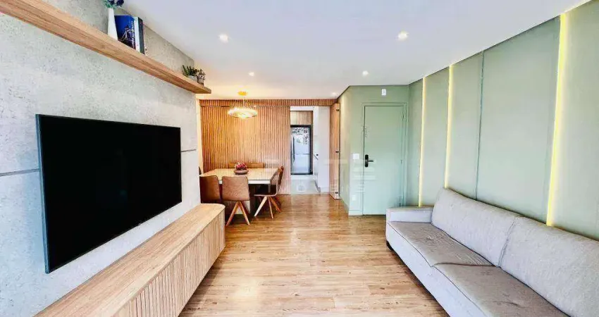 Apartamento com 3 dormitórios à venda, 96 m² por R$ 890.000,00 - Vila Valparaíso - Santo André/SP