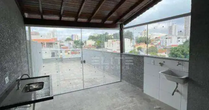 Cobertura com 2 dormitórios à venda, 90 m² por R$ 505.000,00 - Vila São Pedro - Santo André/SP