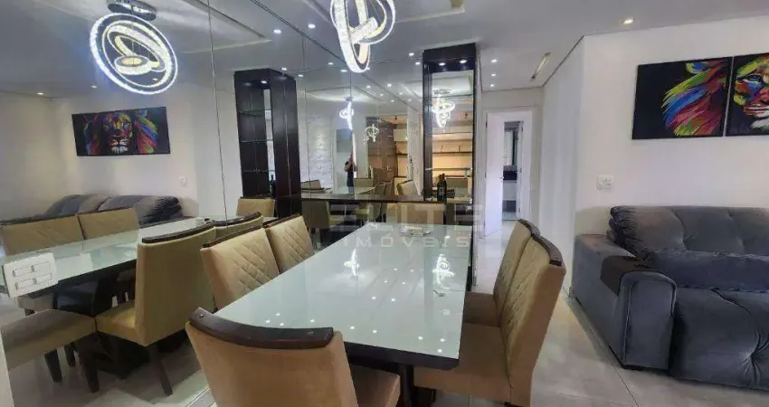 Apartamento com 2 dormitórios para alugar, 91 m² por R$ 5.760,51/mês - Jardim - Santo André/SP