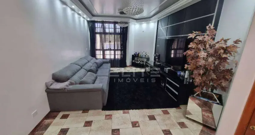 Sobrado com 3 dormitórios para alugar, 299 m² por R$ 7.019,43/mês - Parque Jaçatuba - Santo André/SP
