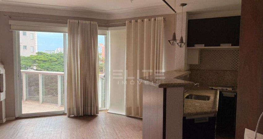Apartamento Duplex com 1 dormitório para alugar, 104 m² por R$ 6.199,50/mês - Jardim - Santo André/SP