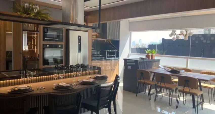 Apartamento com 3 dormitórios à venda, 94 m² por R$ 820.000,00 - Vila Valparaíso - Santo André/SP
