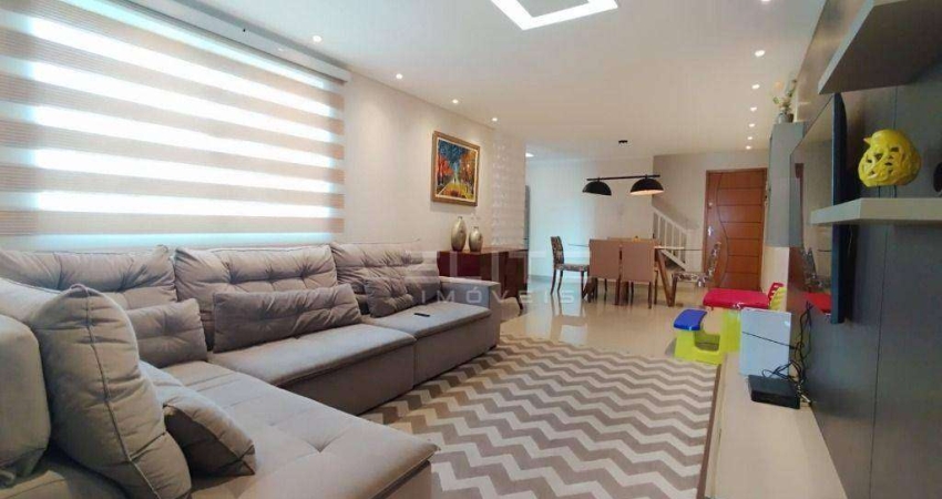 Cobertura com 3 dormitórios à venda, 230 m² por R$ 965.000,00 - Campestre - Santo André/SP
