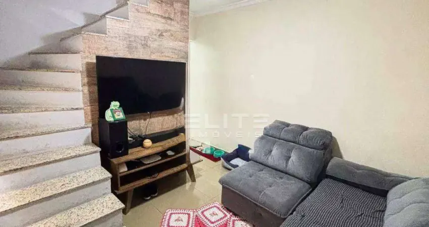 Sobrado com 2 dormitórios à venda, 90 m² por R$ 350.000,00 - Vila Humaitá - Santo André/SP