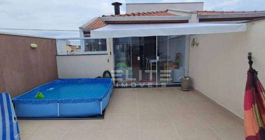 Cobertura com 2 dormitórios à venda, 110 m² por R$ 730.000,00 - Campestre - Santo André/SP