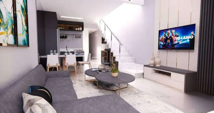 Casa com 3 dormitórios à venda, 177 m² por R$ 790.000 - Vila Camilópolis - Santo André/SP