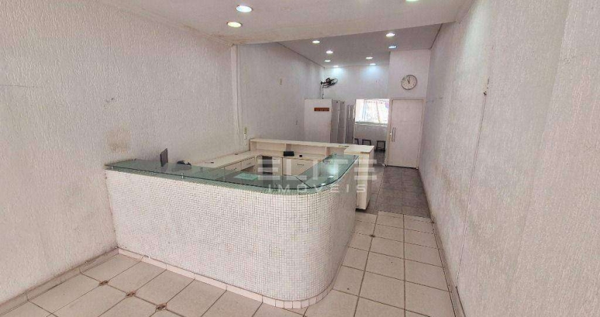 Salão para alugar, 193 m² por R$ 4.742/mês - Vila Assunção - Santo André/SP