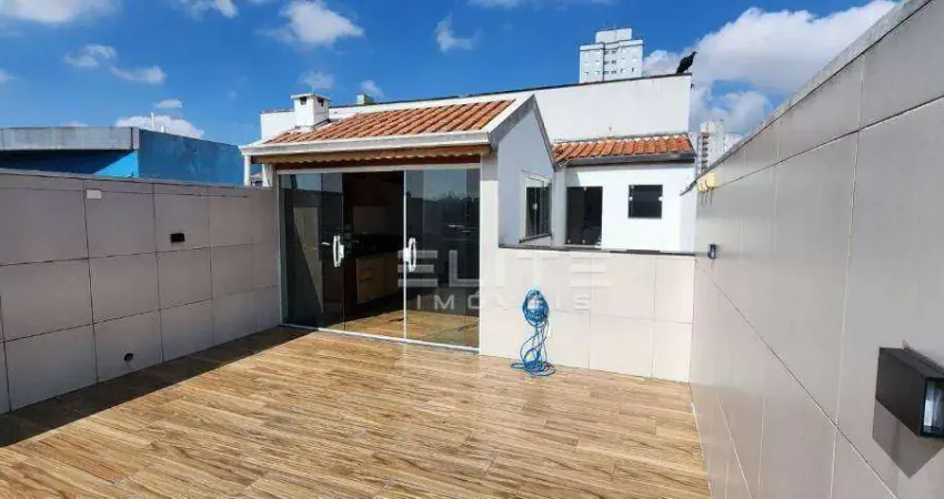Cobertura com 2 dormitórios à venda, 129 m² por R$ 500.000,00 - Vila Príncipe de Gales - Santo André/SP