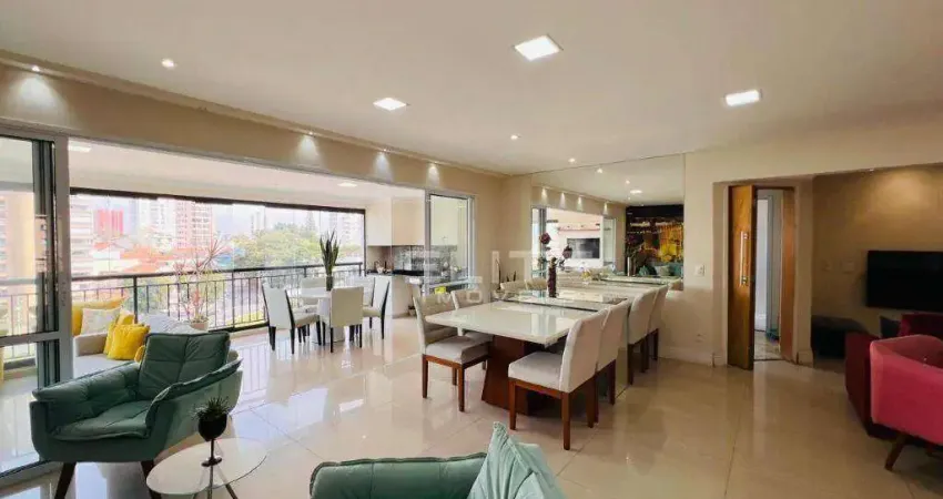 Apartamento com 3 dormitórios à venda, 162 m² - Vila Gilda - Santo André/SP