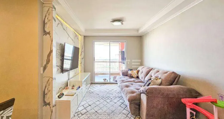 Apartamento com 3 dormitórios à venda, 94 m² por R$ 880.000 - Vila Valparaíso - Santo André/SP